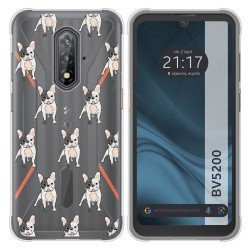 Funda Silicona Transparente para Blackview BV5200 / BV5200 Pro diseño Perros 12 Dibujos
