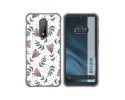 Funda Silicona Transparente para Blackview BV5200 / BV5200 Pro diseño Flores 01 Dibujos