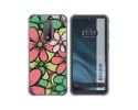 Funda Silicona Transparente para Blackview BV5200 / BV5200 Pro diseño Flores 02 Dibujos