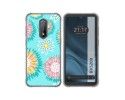 Funda Silicona Transparente para Blackview BV5200 / BV5200 Pro diseño Flores 05 Dibujos