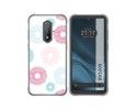 Funda Silicona Transparente para Blackview BV5200 / BV5200 Pro diseño Flores 06 Dibujos