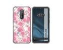 Funda Silicona Transparente para Blackview BV5200 / BV5200 Pro diseño Flores 07 Dibujos