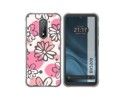 Funda Silicona Transparente para Blackview BV5200 / BV5200 Pro diseño Flores 09 Dibujos