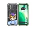 Funda Silicona Transparente para Blackview BV7100 diseño Cabra Dibujos
