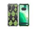 Funda Silicona Transparente para Blackview BV7100 diseño Cactus Dibujos