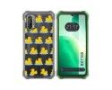 Funda Silicona Transparente para Blackview BV7100 diseño Pato Dibujos