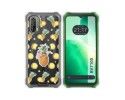 Funda Silicona Transparente para Blackview BV7100 diseño Piña Dibujos