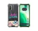 Funda Silicona Transparente para Blackview BV7100 diseño Summer Dibujos