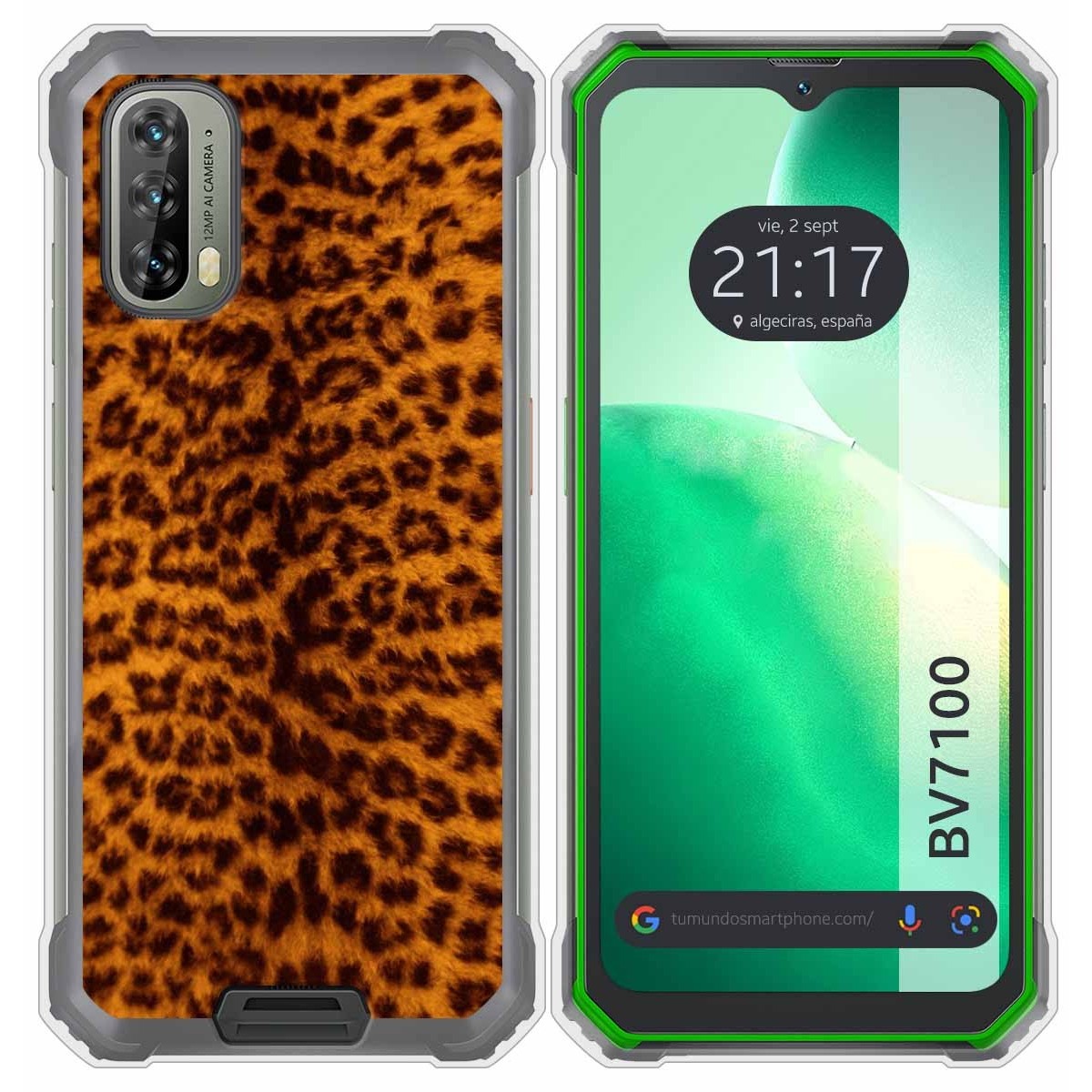 Funda Silicona para Blackview BV7100 diseño Animal 03 Dibujos