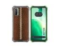 Funda Silicona para Blackview BV7100 diseño Cuero 01 Dibujos