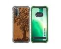 Funda Silicona para Blackview BV7100 diseño Cuero 03 Dibujos