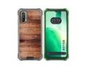 Funda Silicona para Blackview BV7100 diseño Madera 02 Dibujos