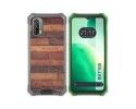 Funda Silicona para Blackview BV7100 diseño Madera 03 Dibujos