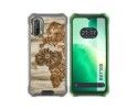 Funda Silicona para Blackview BV7100 diseño Madera 07 Dibujos