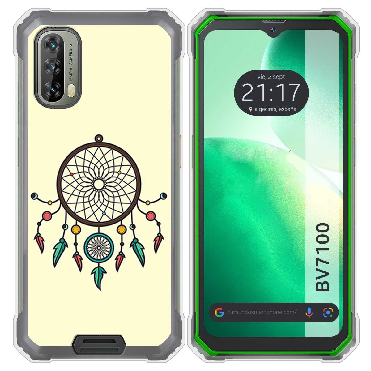 Funda Silicona para Blackview BV7100 diseño Atrapasueños Dibujos