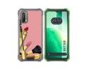 Funda Silicona para Blackview BV7100 diseño Brochas Dibujos