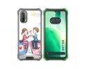 Funda Silicona para Blackview BV7100 diseño Café Dibujos