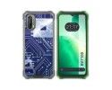 Funda Silicona para Blackview BV7100 diseño Circuito Dibujos