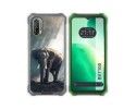 Funda Silicona para Blackview BV7100 diseño Elefante Dibujos