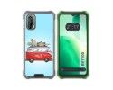 Funda Silicona para Blackview BV7100 diseño Furgoneta Dibujos