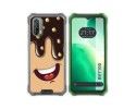 Funda Silicona para Blackview BV7100 diseño Helado Chocolate Dibujos
