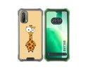 Funda Silicona para Blackview BV7100 diseño Jirafa Dibujos