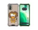 Funda Silicona para Blackview BV7100 diseño Leon Dibujos