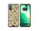Funda Silicona para Blackview BV7100 diseño Sand Camuflaje Dibujos