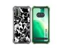 Funda Silicona para Blackview BV7100 diseño Snow Camuflaje Dibujos