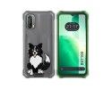 Funda Silicona Transparente para Blackview BV7100 diseño Perros 01 Dibujos