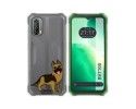 Funda Silicona Transparente para Blackview BV7100 diseño Perros 03 Dibujos