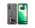 Funda Silicona Transparente para Blackview BV7100 diseño Perros 05 Dibujos