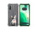 Funda Silicona Transparente para Blackview BV7100 diseño Perros 06 Dibujos