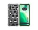 Funda Silicona Transparente para Blackview BV7100 diseño Perros 07 Dibujos