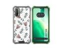 Funda Silicona Transparente para Blackview BV7100 diseño Flores 01 Dibujos