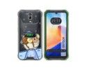 Funda Silicona Transparente para Blackview BV7200 diseño Cabra Dibujos