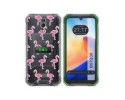 Funda Silicona Transparente para Blackview BV7200 diseño Flamenco Dibujos