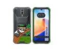 Funda Silicona Transparente para Blackview BV7200 diseño Panda Dibujos