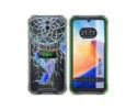 Funda Silicona Transparente para Blackview BV7200 diseño Plumas Dibujos