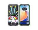 Funda Silicona Transparente para Blackview BV7200 diseño Unicornio Dibujos