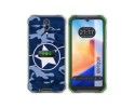 Funda Silicona para Blackview BV7200 diseño Camuflaje 03 Dibujos