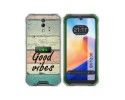 Funda Silicona para Blackview BV7200 diseño Madera 01 Dibujos