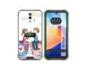 Funda Silicona para Blackview BV7200 diseño Café Dibujos