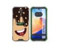 Funda Silicona para Blackview BV7200 diseño Helado Chocolate Dibujos