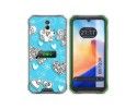 Funda Silicona para Blackview BV7200 diseño Mariposas Dibujos