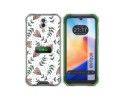 Funda Silicona Transparente para Blackview BV7200 diseño Flores 01 Dibujos