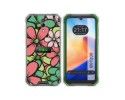 Funda Silicona Transparente para Blackview BV7200 diseño Flores 02 Dibujos