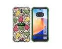 Funda Silicona Transparente para Blackview BV7200 diseño Flores 11 Dibujos
