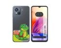 Funda Silicona Transparente para Blackview Oscal C80 diseño Coco Dibujos