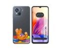 Funda Silicona Transparente para Blackview Oscal C80 diseño Leopardo Dibujos